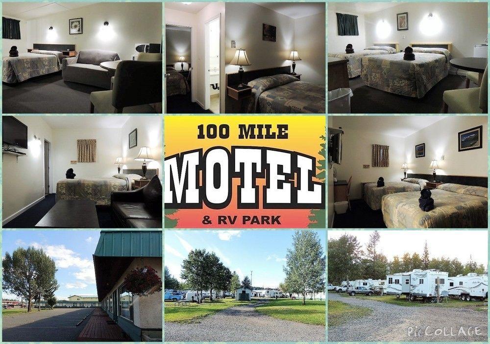 100 Mile Motel & Rv Park 100 Mile House Kültér fotó