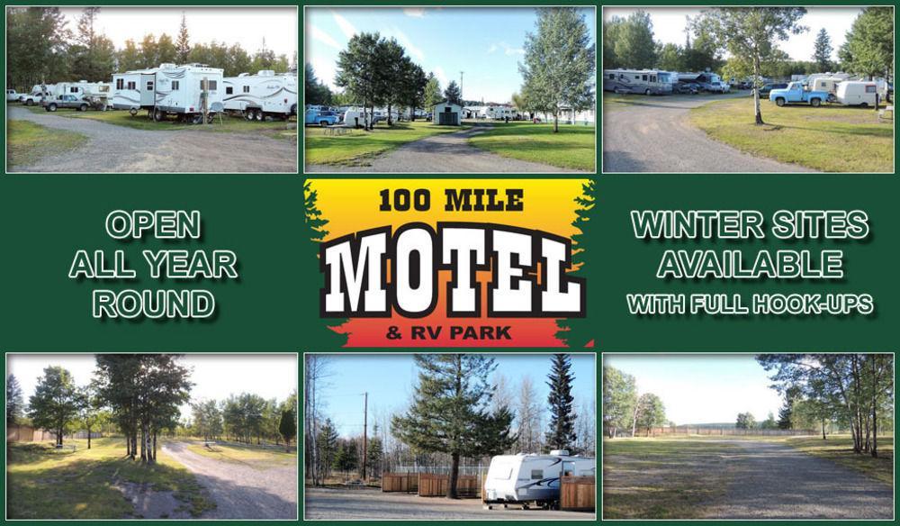 100 Mile Motel & Rv Park 100 Mile House Kültér fotó